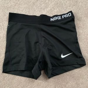 NIKE PRO SPANDEX SIZE S BLACK